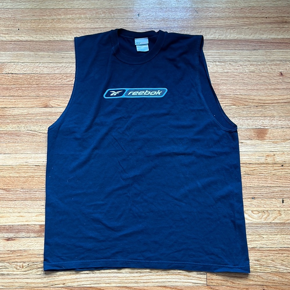 Vintage Reebok Tank Top / Athletic / XXL / 2000s / Navy Blue
